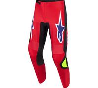 Alpinestars Fluid Grid Motocross Pants, black-white-red-purple, size 28 for Men