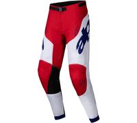 Alpinestars Racer Veil Motocross Pants, white-red, size 38 for Men