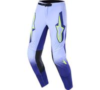 Alpinestars Supertech Scenz Motocross Pants, purple-yellow, size 30 for Men