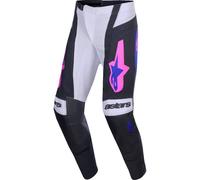 Alpinestars Motocross Pants Techstar Knif – Black/Grey/Purple – Size 40 Men