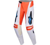 Alpinestars Techstar Knif Motocross Pants, grey-orange, size 34 for Men