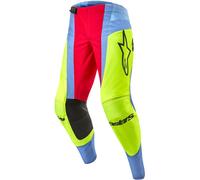 ALPINESTARS ALPINESTARS - Pants Techstar Ocuri Light Blue / Yellow Fluo / Red Berry 2024 28