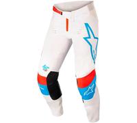 ALPINESTARS ALPINESTARS - Pants Techstar Quadro White / Blue Neon / Bright Red 2022 28