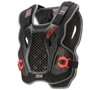 Alpinestars Bionic Action Protector Vest, black-red, size XL 2XL
