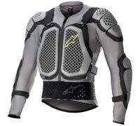 Alpinestars Bionic Action V2 Protective Jacket grey-black-yellow fluoS grey-black-yellow fluo