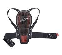 ALPINESTARS NUCLEON KR-1 CELL BACK PROTECTOR INSERT TRANSPARENT BLACK / RED