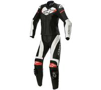 Alpinestars Stella GP Plus Ladies Two Piece Motorcycle Leather Suit, black-white-red, size 50 for Women