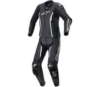 Alpinestars Stella Missile V2 Two Piece Womens Leather Suit, black-white, size 42