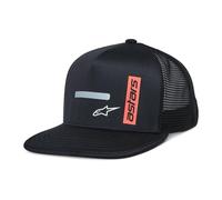 Alpinestars Alter Trucker Motorcycle Hat Unisex Cap Buckle Back Black White