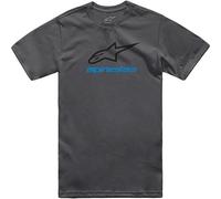 Alpinestars Always 2.0 Motorcycle Casual CSF T-Shirt - Charcoal / Black / Blue