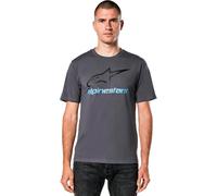 Alpinestars Always 2.0 Motorcycle Casual wear Men T-Shirt -Charcoal/Black/Blue