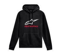 Alpinestars Always Motorbike Motorcycle Hoodie V3 Black / White / Red