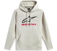 Alpinestars Always V3 Hoodie, beige/black/red, size L