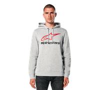 Alpinestars Always V3 Hoodie Gry Hthr Rd Blk