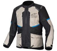Alpinestars Andes Air Drystar Textile Jacket - Black / Laurel Grey / Bright Blue