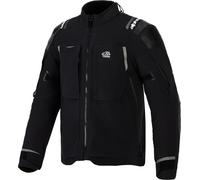 Alpinestars Andes Pro Drystar XF waterproof Motorcycle Textile Jacket, black-grey, size 3XL for Men