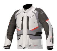 Alpinestars Andes V3 Drystar Motorcycle Textile Jacket, black-grey-white, size L