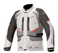 Alpinestars Andes V3 Drystar Motorcycle Textile Jacket, black-grey-white, size L