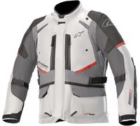 Alpinestars Andes V3 Drystar Motorcycle Textile Jacket, black-grey-white, size S