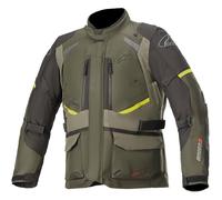 Alpinestars Andes V3 Drystar Waterproof Motorbike Jacket - Forest Military Green