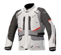 Alpinestars Andes V3 Drystar Waterproof Motorcycle Motorbike Jacket Grey