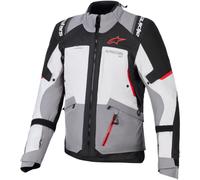 Alpinestars Andes V4 Drystar Waterproof Motorcycle Jacket - Grey/Grey/Black/Red