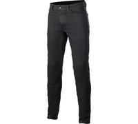Alpinestars Argon Slim Fit Denim Motorcycle Textile Pants, black, size 28 for Men