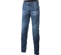 Alpinestars Argon Slim Fit Denim Motorcycle Textile Pants, blue, size 28 for Men