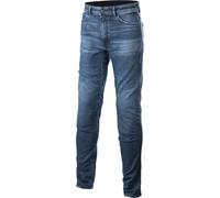 Alpinestars Argon Slim Fit Denim Motorcycle Textile Pants, blue, size 32 for Men