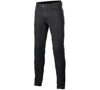Alpinestars Argon Slim Fit Denim Motorcycle Textile Pants, black, size 30