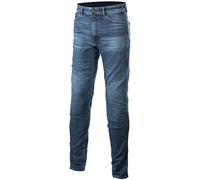Alpinestars Argon Slim Fit Motorbike Riding Denim Jeans Motorcycle - Mid Blue