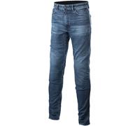 Alpinestars Argon Slim Fit Motorbike Riding Denim Jeans Motorcycle - Mid Blue