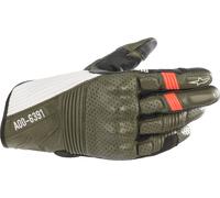 Alpinestars AS-DSL Kei Motorcycle Gloves, green/white/black, size 2XL