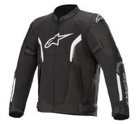 Alpinestars AST-1 V2 Air Motorcycle Textile Jacket, black-white, size S for Men