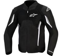Alpinestars AST V3 Air perforated Motorcycle Textile Jacket, black-grey-white, size M for Men