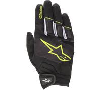Alpinestars Atom Gloves Black Yellow Fluo, Size: XL
