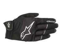 Alpinestars Atom Lightweight Vented Summer Motorcycle Bike Gloves Black White