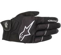 Alpinestars Atom Motorcycle Gloves Black White