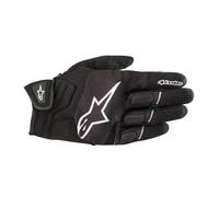 Alpinestars Atom Motorcycle Motorbike Textile Gloves Black / White