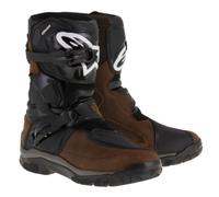 Alpinestars Belize Drystar Oiled Waterproof Motorcycle Boots, black-brown, size 40 41 for Men