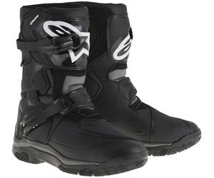 Alpinestars Belize Drystar Waterproof Motorcycle Boots, black-white, size 44 45 for Men