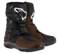 Alpinestars Belize Drystar Waterproof Motorcycle Motorbike Boots - Brown/Black