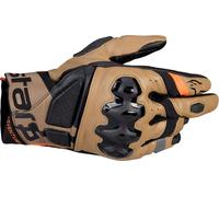 Alpinestars Belize V3 Drystar Gloves - Black/Gobi/Brown/Sand Motorcycle Motor...