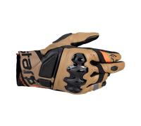 Alpinestars Belize V3 Drystar® Waterproof Motorcycle Gloves - Black/Brown