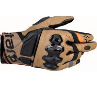 Alpinestars Belize v3 Drystar waterproof Motorcycle Gloves, black-brown, size 3XL for Men