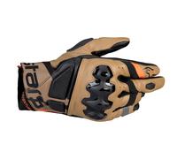 Alpinestars Belize V3 Drystar® Waterproof Motorcycle Gloves - Black/Brown