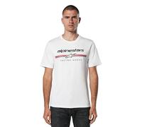 Alpinestars Bettering Logo T-Shirt Short Sleeves Crew Neck Men's, White, L