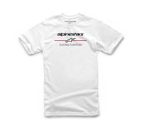 Alpinestars Bettering Tee Casual Mens T Shirt Motorcycle Top Black White Grey