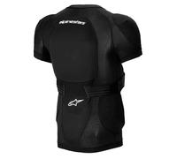 Alpinestars A-Impact Plasma Short Sleeve Protector Jacket, black/white, size M