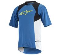 Alpinestars Bicycle Drop 2 Short Sleeve Enduro Jersey S Bright Blue / Acid Yellow